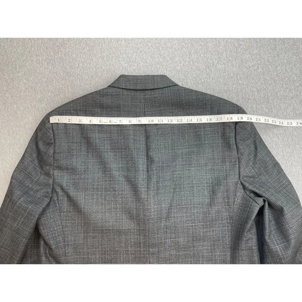 Michael Kors Blazer Mens 42S Plaid 2-Button Single Breast Lined Notch Lapel